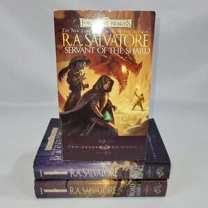 AD&D Forgotten Realms Sellswords Trilogy 3 Paperback Novel Books R. A. Salvatore